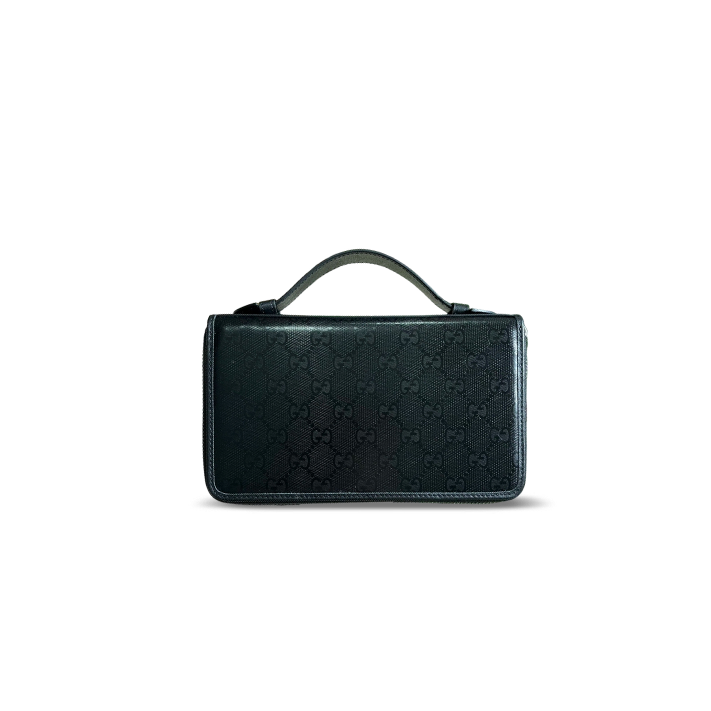 GUCCI GG SUPREME TRAVEL DOCUMENT CASE 358933 (21.5*14*4.5cm)